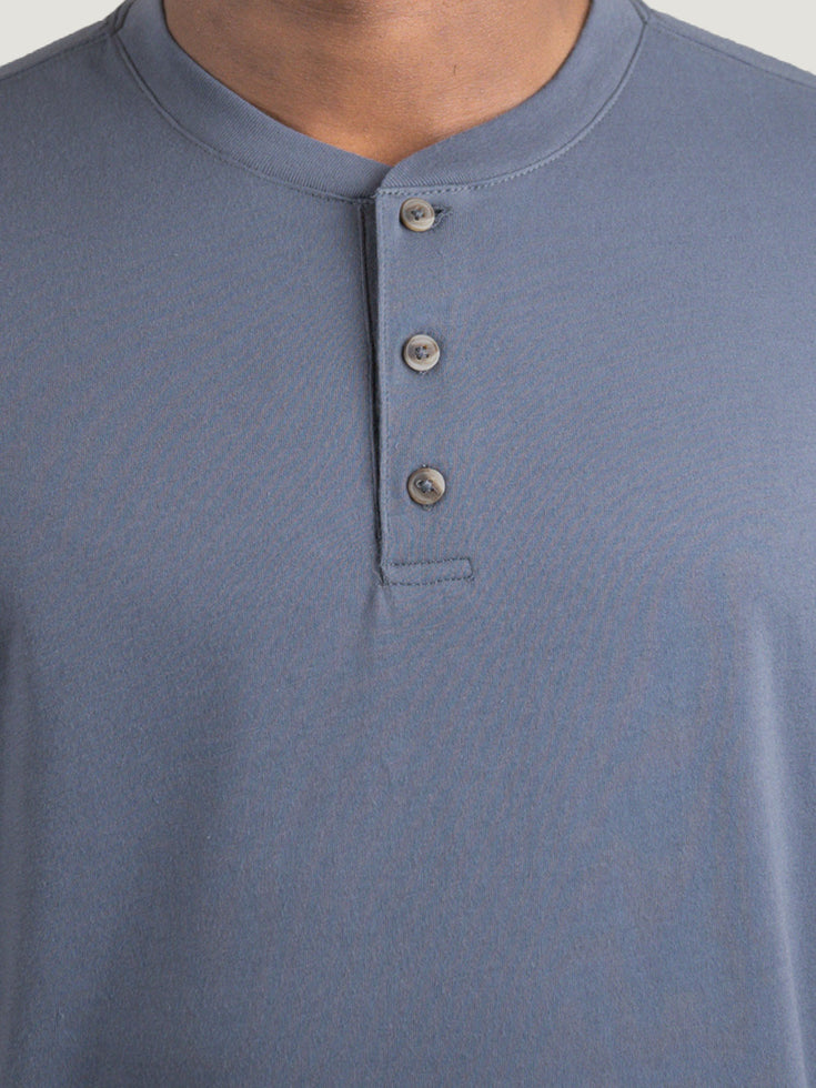 Short Sleeve 3 Button Henley | Fresh Clean Threads Canada