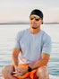 Heather Grey Crew Neck of the Basic 5 Pack | Fresh Clean Threads Canada