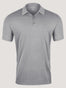 Heather Grey Tall Torrey Polo | Fresh Clean Threads Canada