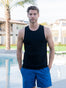 Black Tank Top from the Foundation Tank Top 3 Pack | Fresh Clean Threads Canada