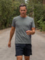 Mercury Green Crew Neck | Fresh Clean Threads Canada