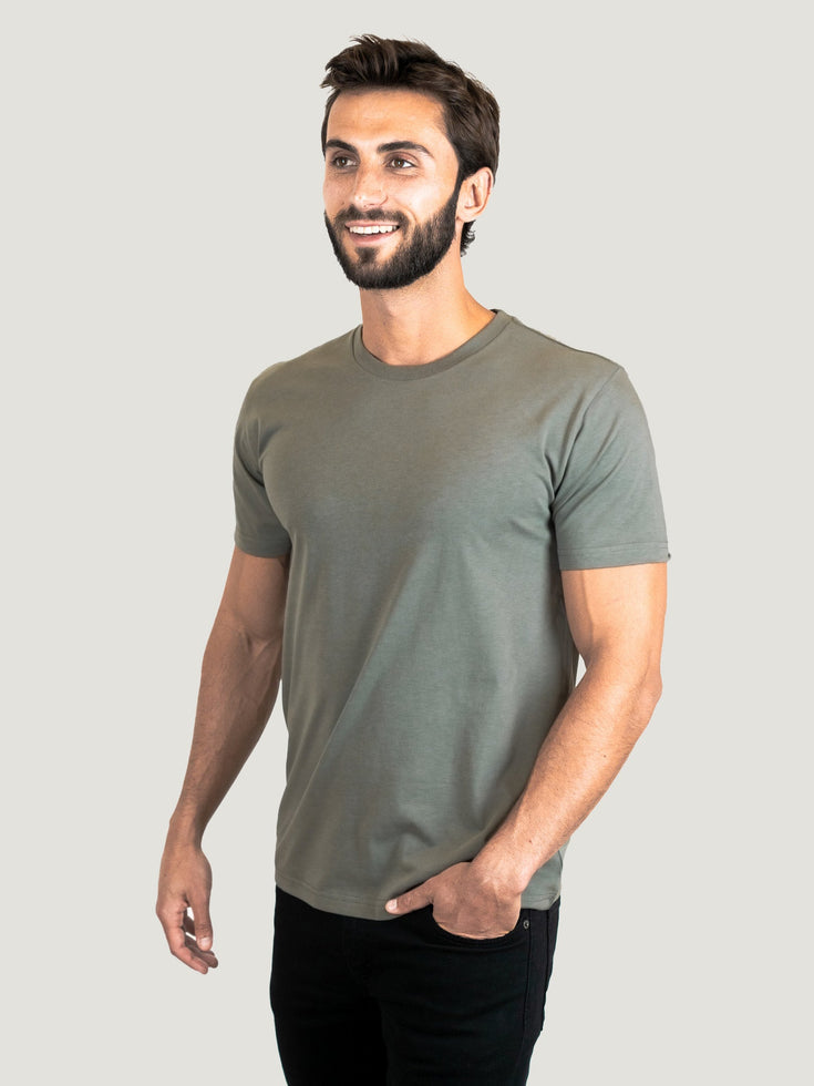 Mercury Green Crew Neck | Fresh Clean Threads Canada