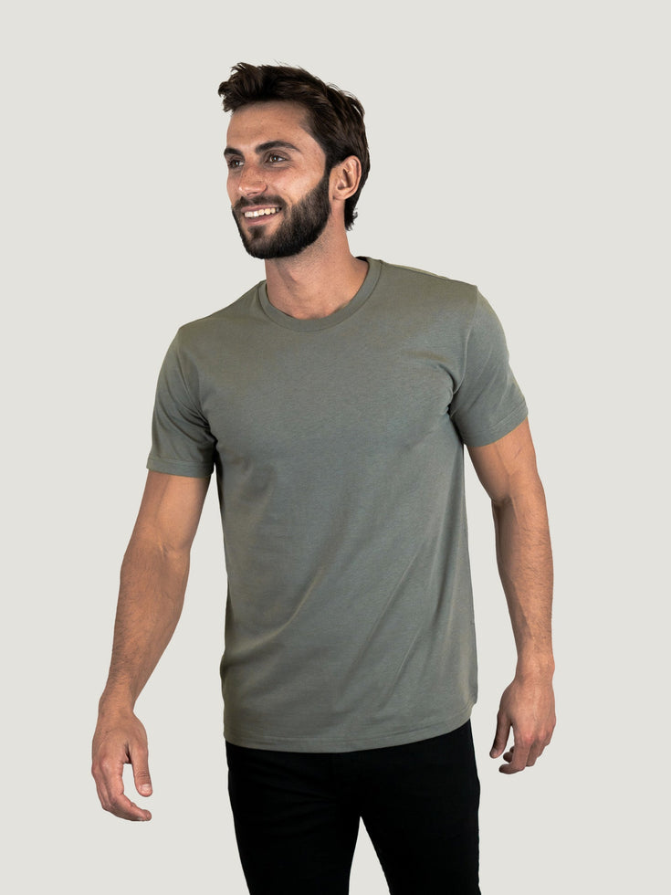 Mercury Green Crew Neck | Fresh Clean Threads Canada