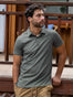 Mercury Green Polo | Fresh Clean Threads Canada