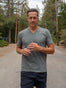 Mercury Green V Neck | Fresh Clean Threads Canada