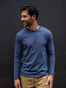 Navy Long Sleeve Crew Neck Tee | Long Sleeve Collection