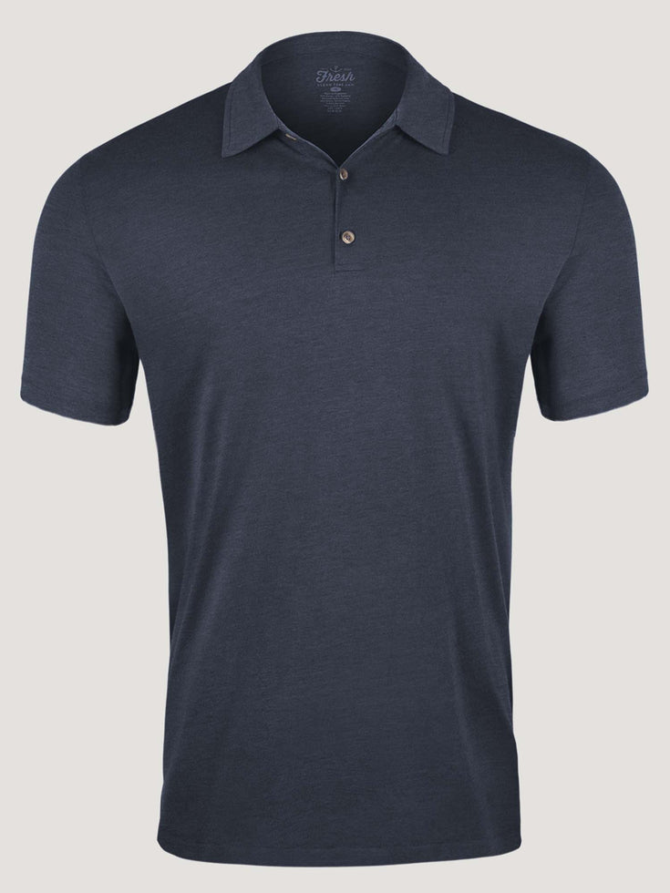 Tall Navy Torrey Polo | Fresh Clean Threads Canada