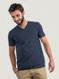 Odyssey Blue V-Neck Tee | Men's V-Neck T-shirt Collection