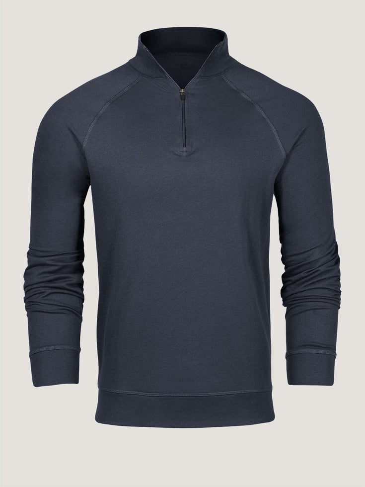 Odyssey Blue Quarter Zip | Fresh Clean Threads Canada