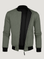 Reversible Bomber Jacket Mercury Green and Black | Fresh Clean Threads Canada