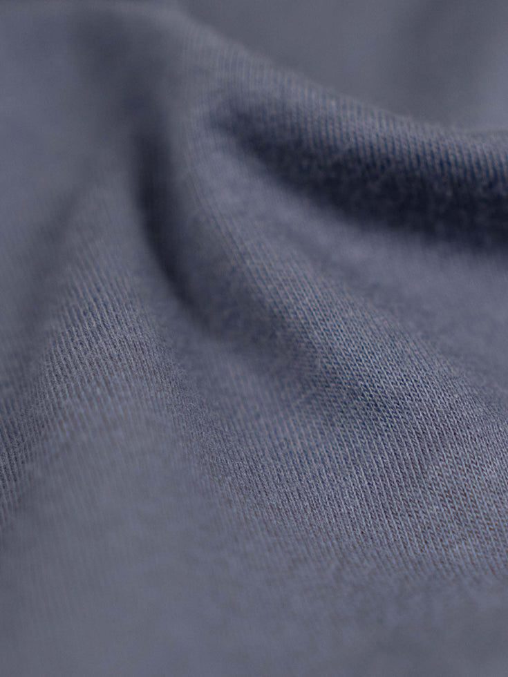 Super Soft Slate Short Sleeve Henley | Fresh Clean Threads Canada