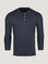 Navy Long Sleeve Henley