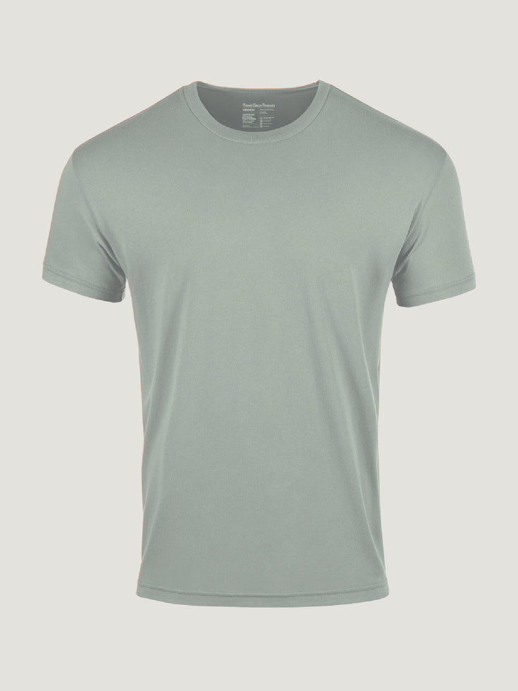 Vintage Green Crew Neck | Fresh Clean Threads Canada